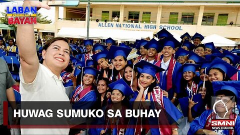 VP Sara, pinaalalahanan ang mga graduate na tuparin ang mga pangarap at huwag sumuko sa buhay