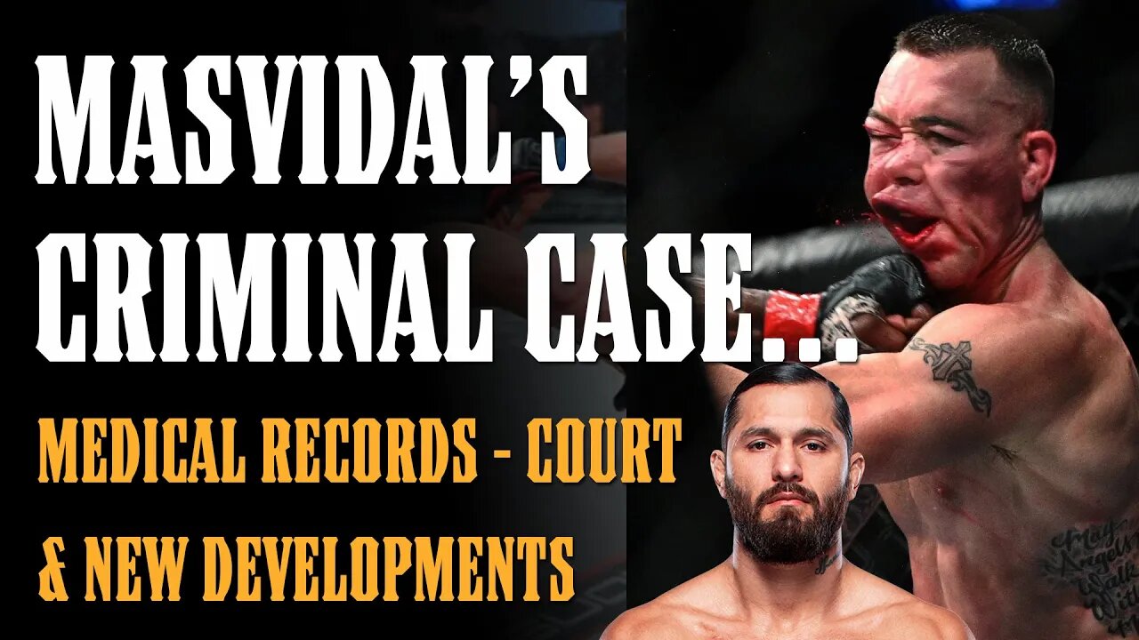 NEW DEVELOPMENTS in Masvidal CRIMINAL Case