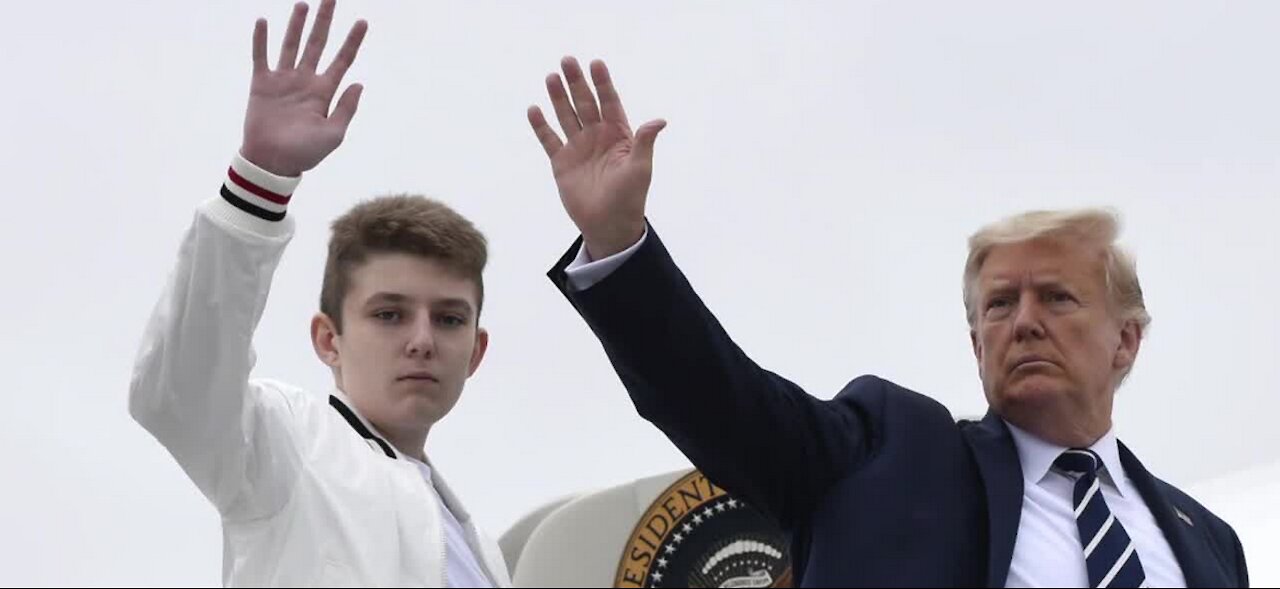 Barron Trump tests positive for COVID-19