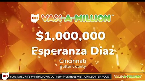 Woman from Cincinnati wins Ohio’s final Vax-a-Million drawing