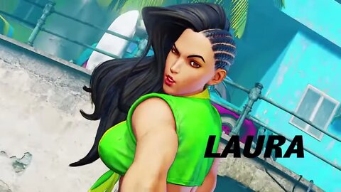 Pretty Street Fighter women in Street Fighter 5.