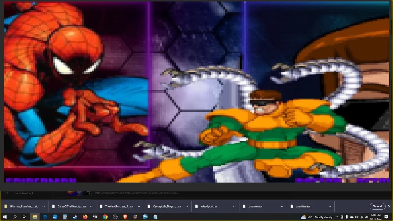 Mugen: Spiderman vs Doctor Octopus