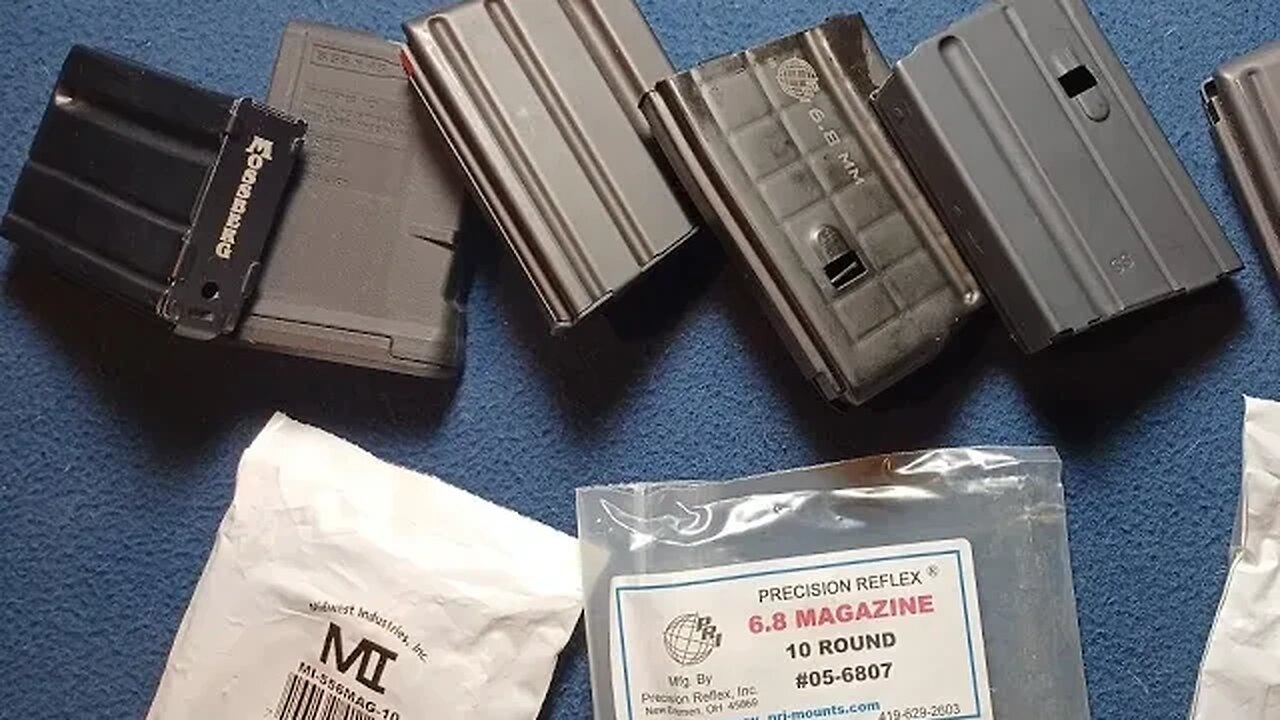 LIMITED Capacity 10 round AR-15/M4 Magazines. 10 rounds, *cringe*, so other examples included.