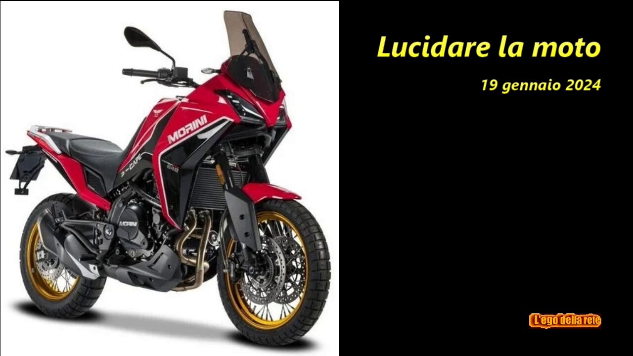 Lucidare la moto - 19 gennaio 2024