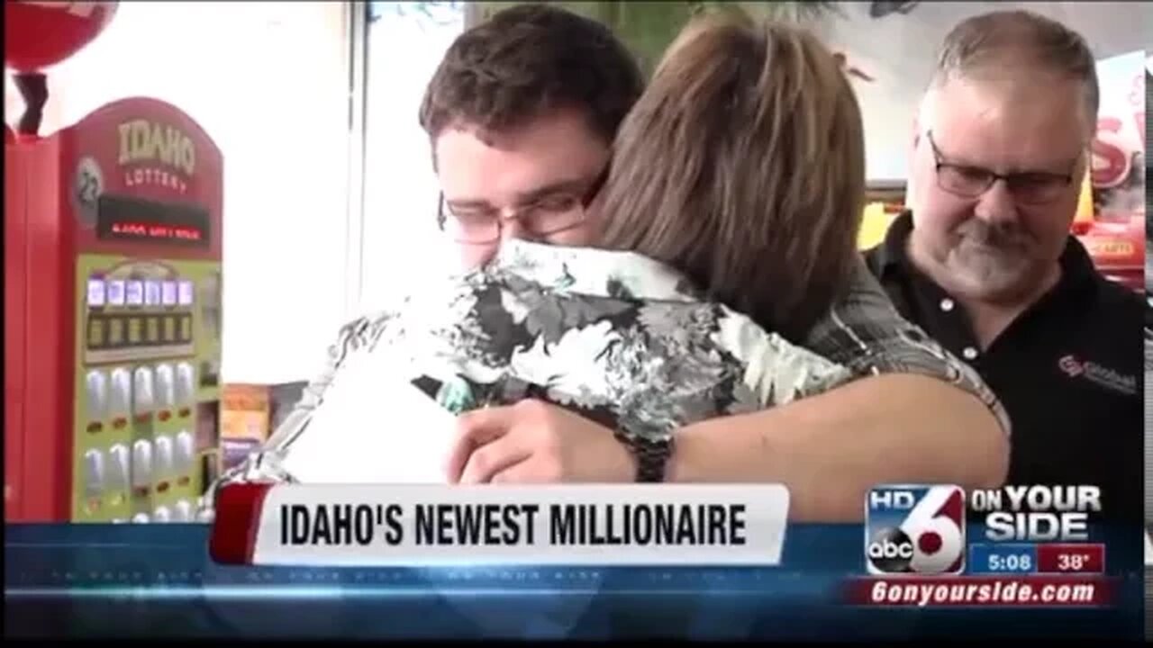 Lottery winner describes his "freak-out" moment