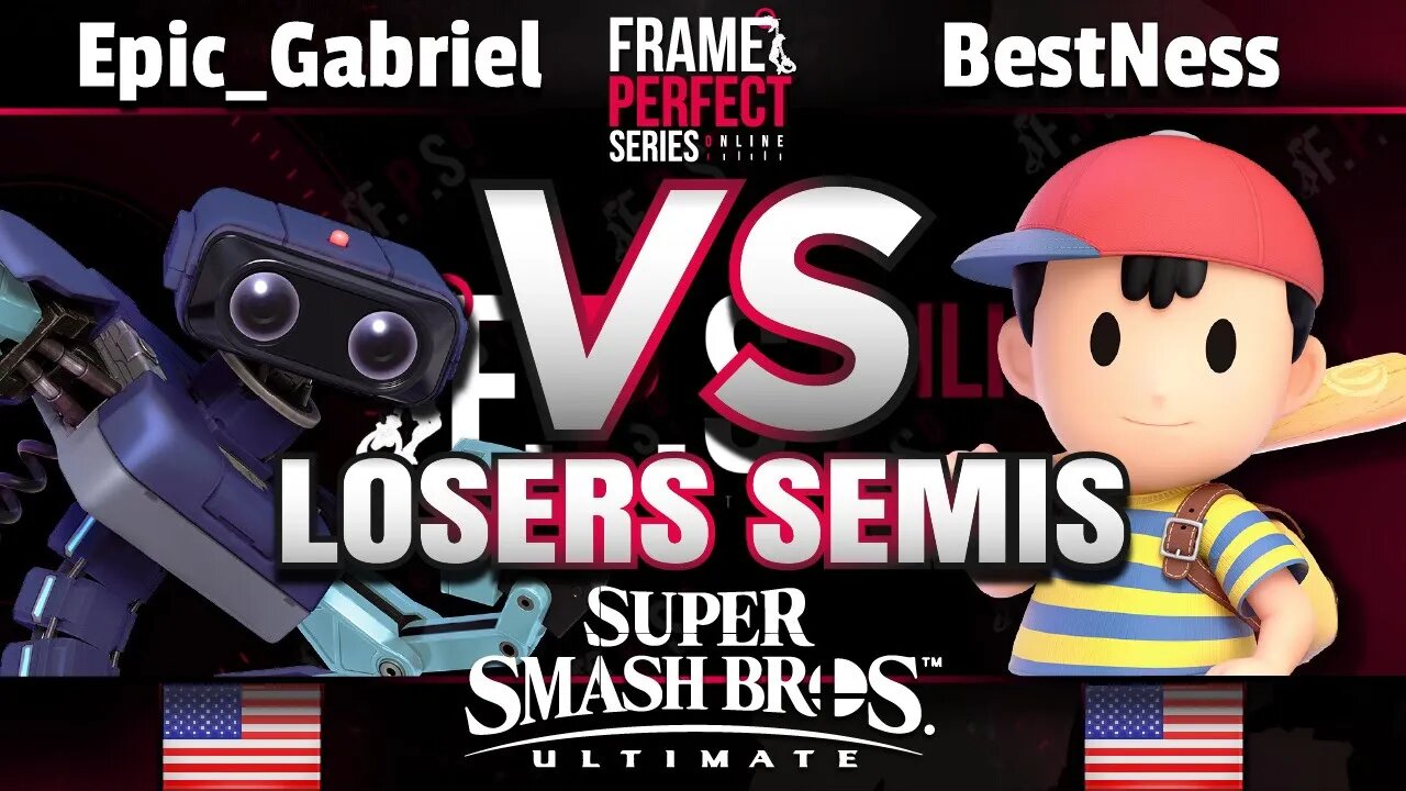 FPS3 Online Losers Semis - Epic_Gabriel (R.O.B.) vs. Armada | BestNess (Ness) - Smash Ultimate