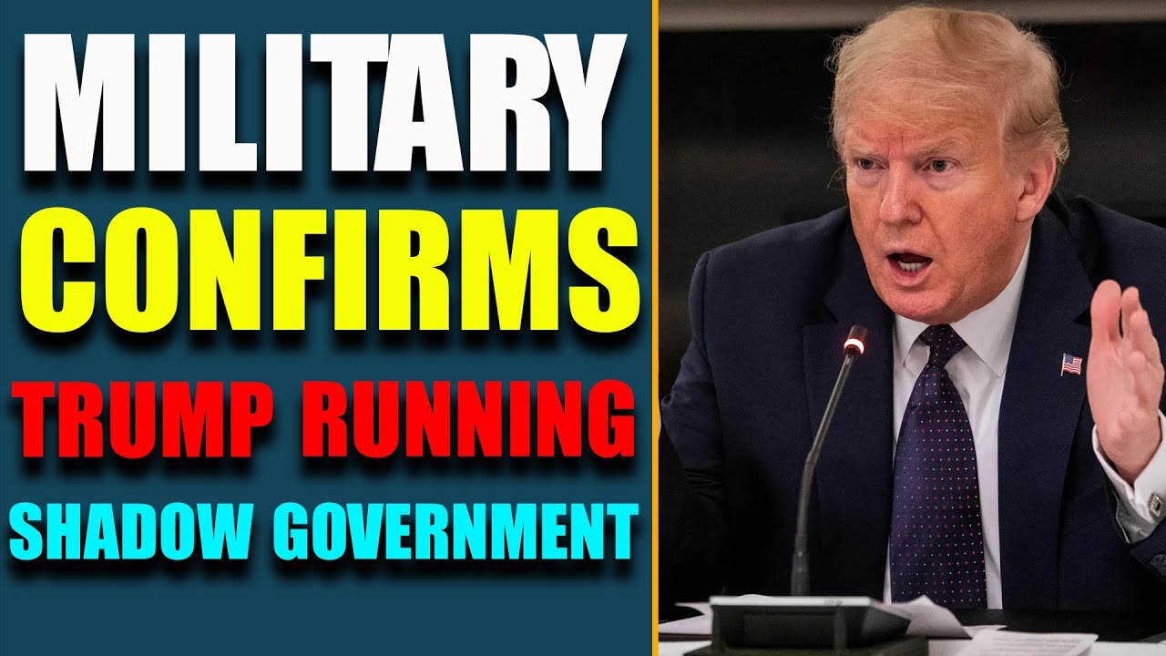 SHARIRAYE UPDAE: BIG DISCLOSURE INCOMING IN 3 WEEKS! MILITARY CONFIRMS TRUMP RUNNING SHADOW GOV