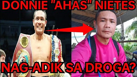 DRUG ADDICT? DONNIE "AHAS" NIETES NGAYON AY FOOD PANDA DELIVERY GUY NA NAGHIHIRAP NA?