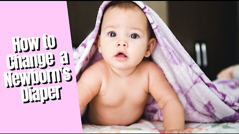 How to Change a Diaper | The Best Diaper Changing Technique for Newborns to Reduce Colic!