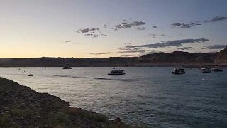 Boats at Lake Powell