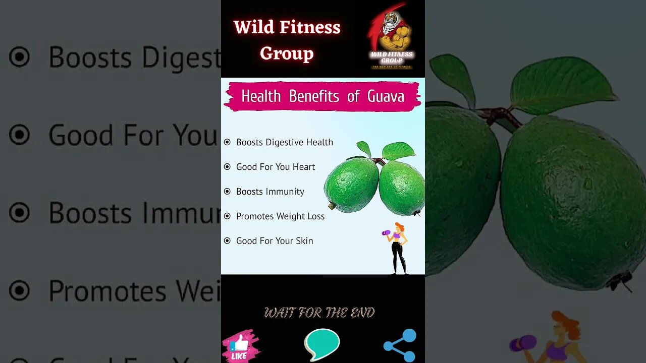 🔥Health benefits of guava🔥#shorts🔥#wildfitnessgroup🔥25 January 2023🔥