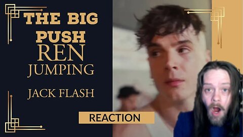 REN WENT CRAZY ON GUITAR!! The Big Push (REN) - "Jumping Jack Flash" Reaction