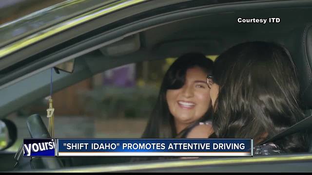 "Shift Idaho" encourages engaged, attentive driving habits