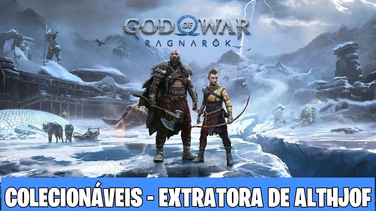 GOD OF WAR RAGNAROK - COLECIONAVEIS [EXTRATORA DE ALTHJOF]