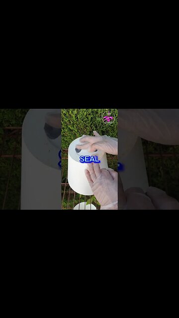 🔄 UPCYCLE ANY POT🪴 HACK using EPOXY PUTTY! 💪🏼 Revamp Pots! #ninjaorchids #plants s #tips #tricks