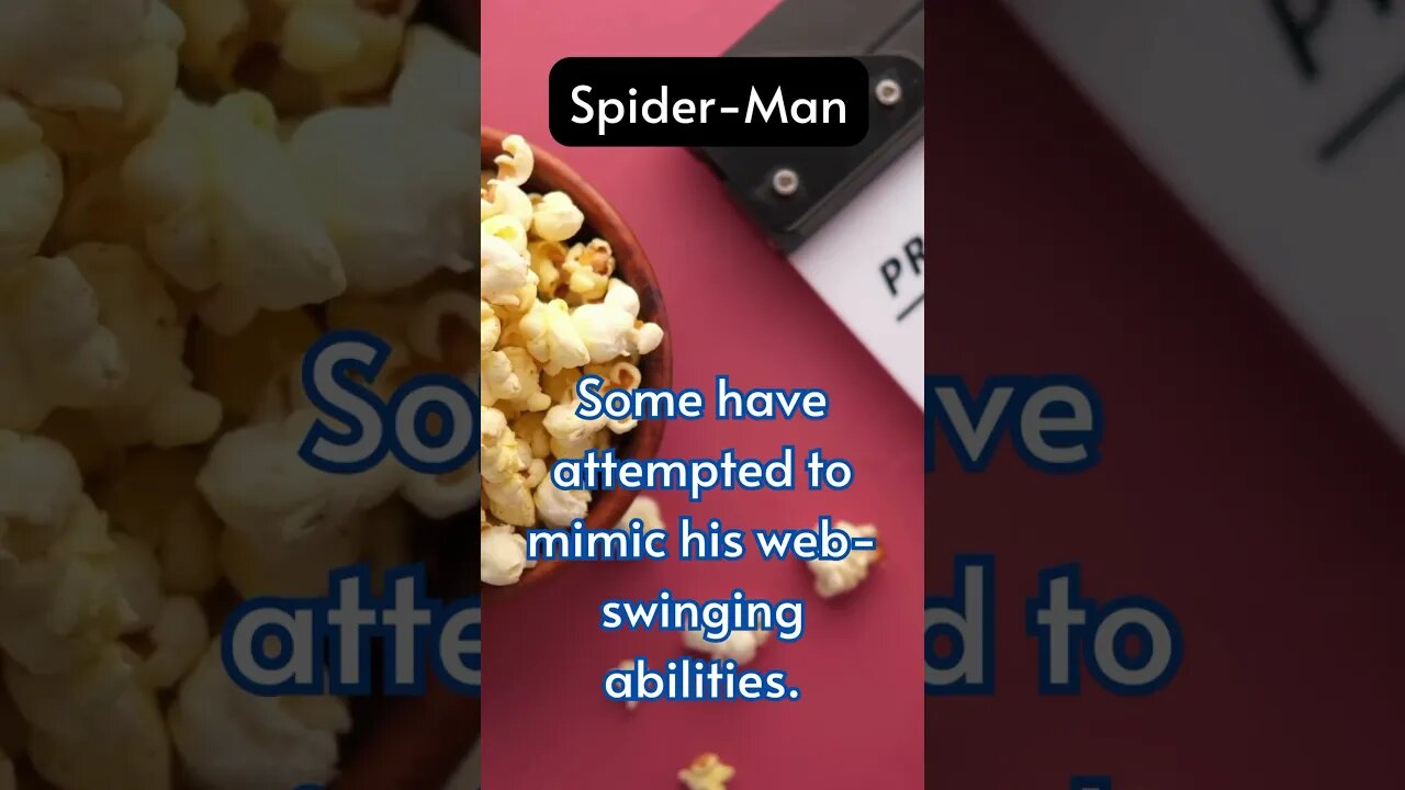 Spider-Man’s WEB JUICE 😉