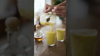 Tropical Thunder Yellow Smoothie | VEGETARIAN, GLUTEN-FREE, EGG-FREE, NUT-FREE