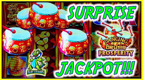 BACK TO BACK BANG IT OUT! JACKPOT! Dancing Drums Prosperity Slot EPICNESS!