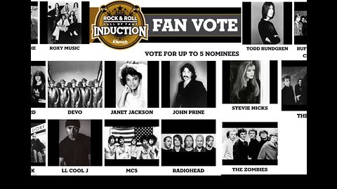 Rock Hall's online vote for 2019 class ends December 9