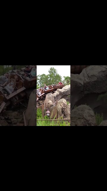 BEST DISNEY RIDE EVER?? 🚂💨 #shorts