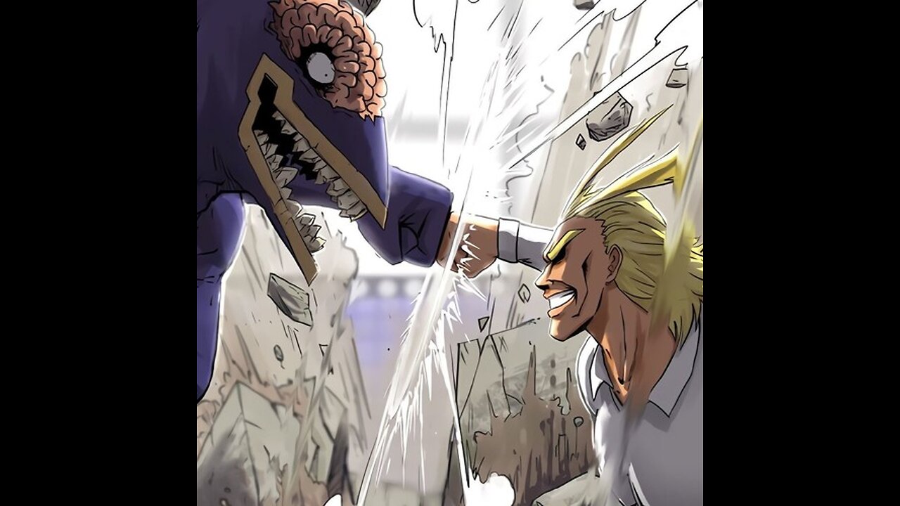 All Might vs Nomu