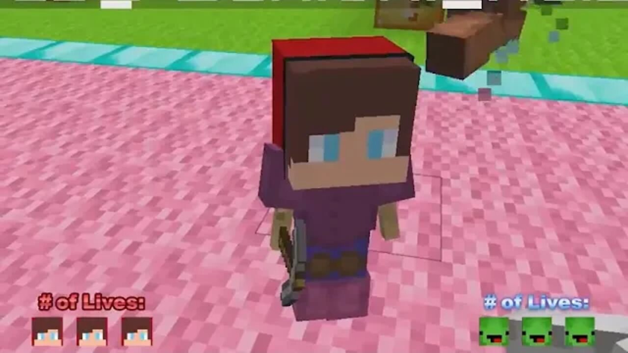 2 @@@@@ Playing A LUCKY BLOCK RACE in Minecraft