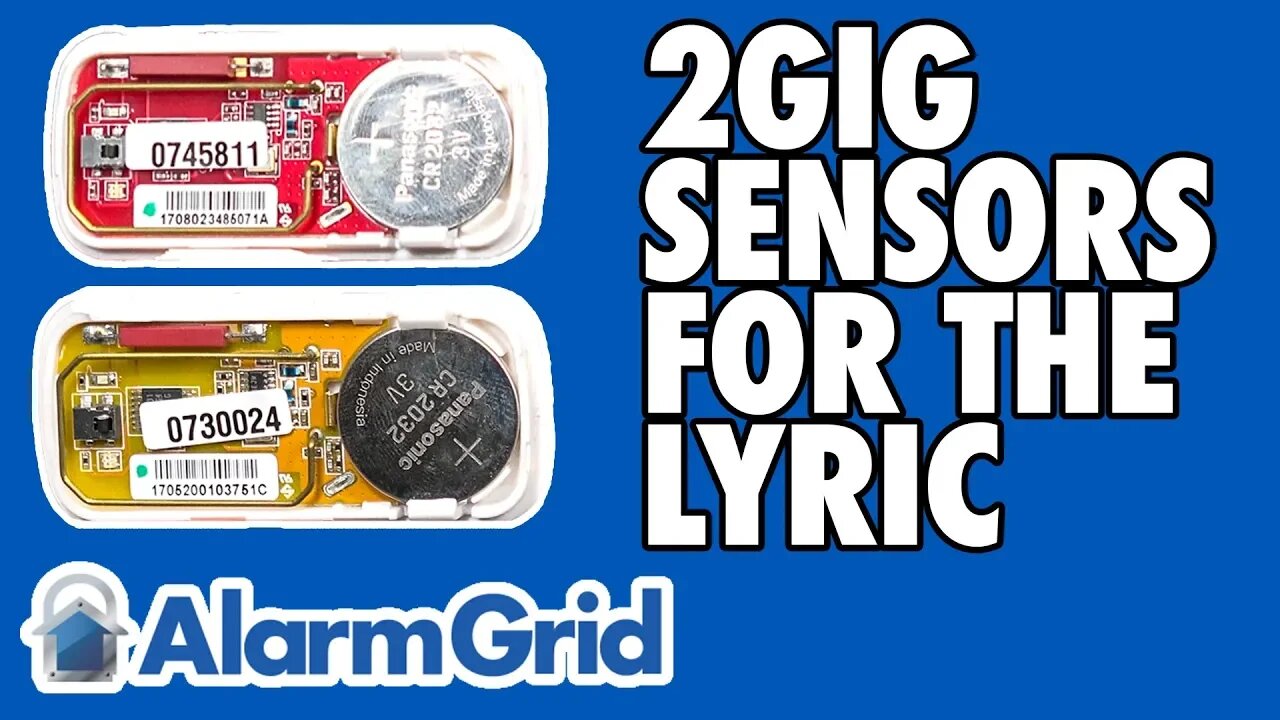 Using 2GIG Sensors With a Lyric System