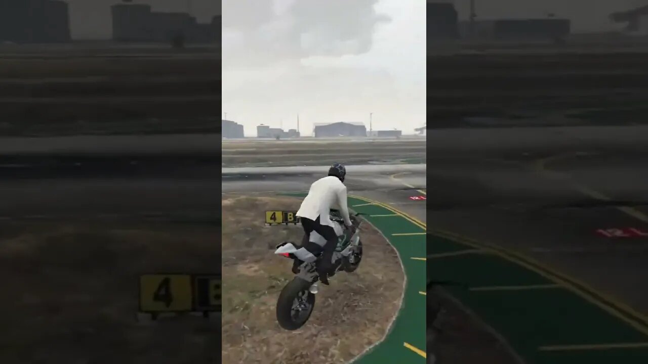 KAWASAKI NINJA H2R JUMP TEST | GTA 5 MOD | #shorts #short #viral #youtubeshorts #gtav #ninjah2r