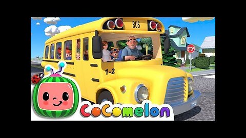 Wheels on the Bus _ CoComelon Nursery Rhymes & Kids Songs