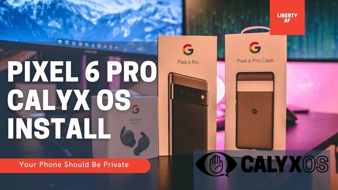 Installing Calyx OS on Pixel 6 Pro