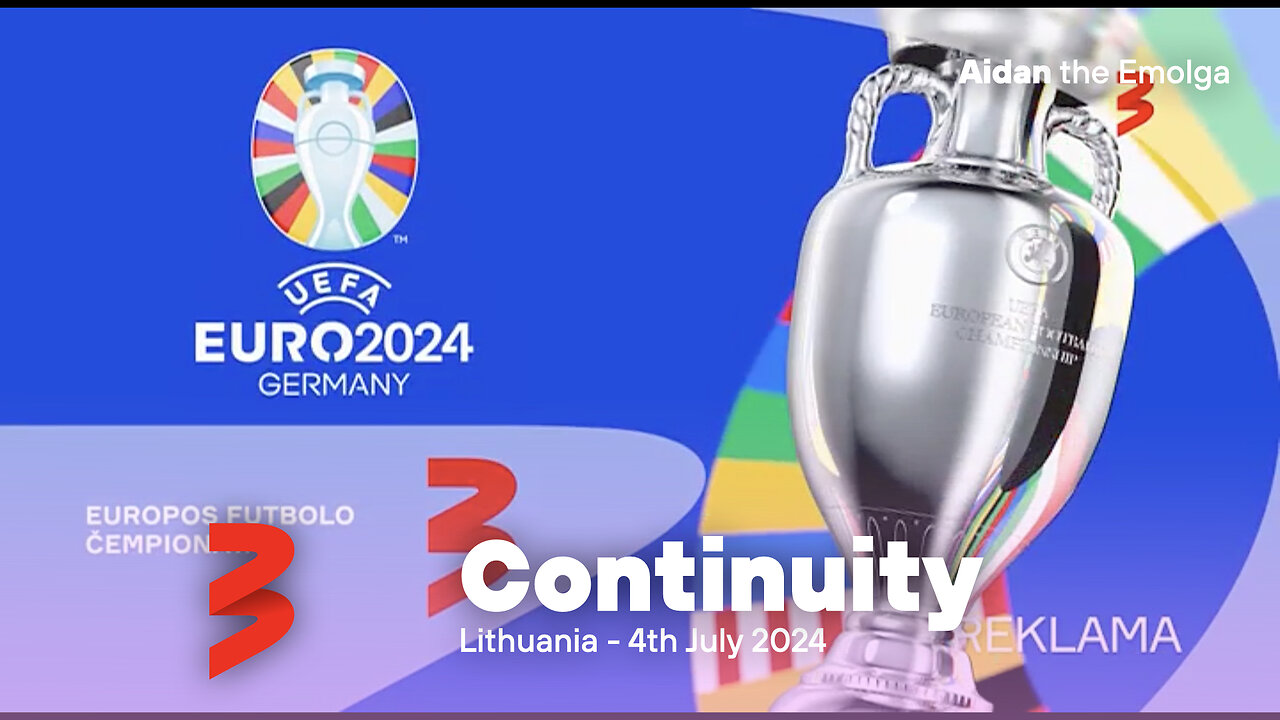 TV3 | Lithuania | Continuity [4th July 2024]