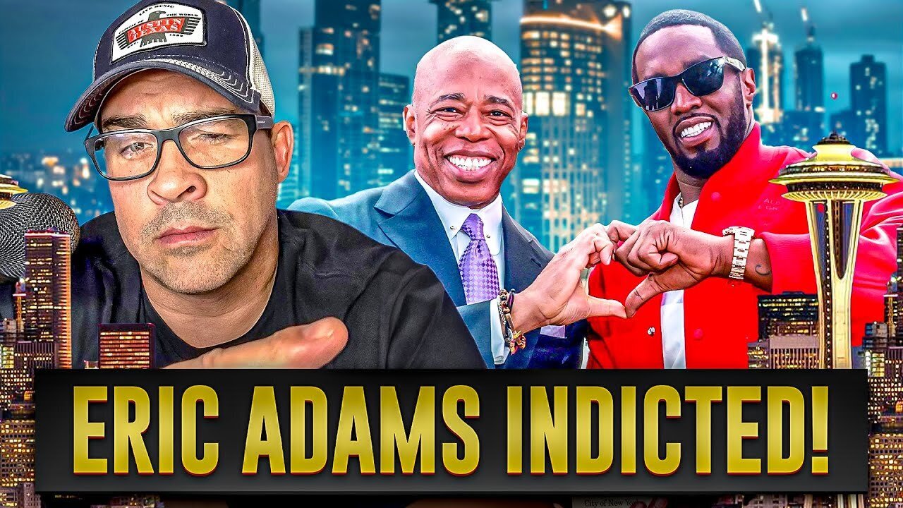 NYC MAYOR ERIC ADAMS INDICTED! COULD HE BE CONNECTED TO P DIDDY? THIS OCTOBER WILL BE HUGE!!