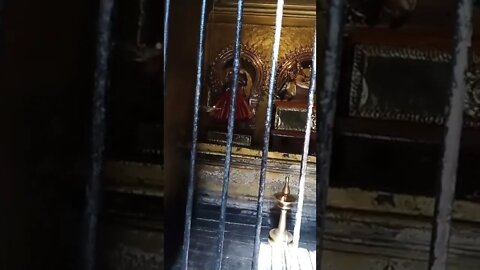 At the temple.