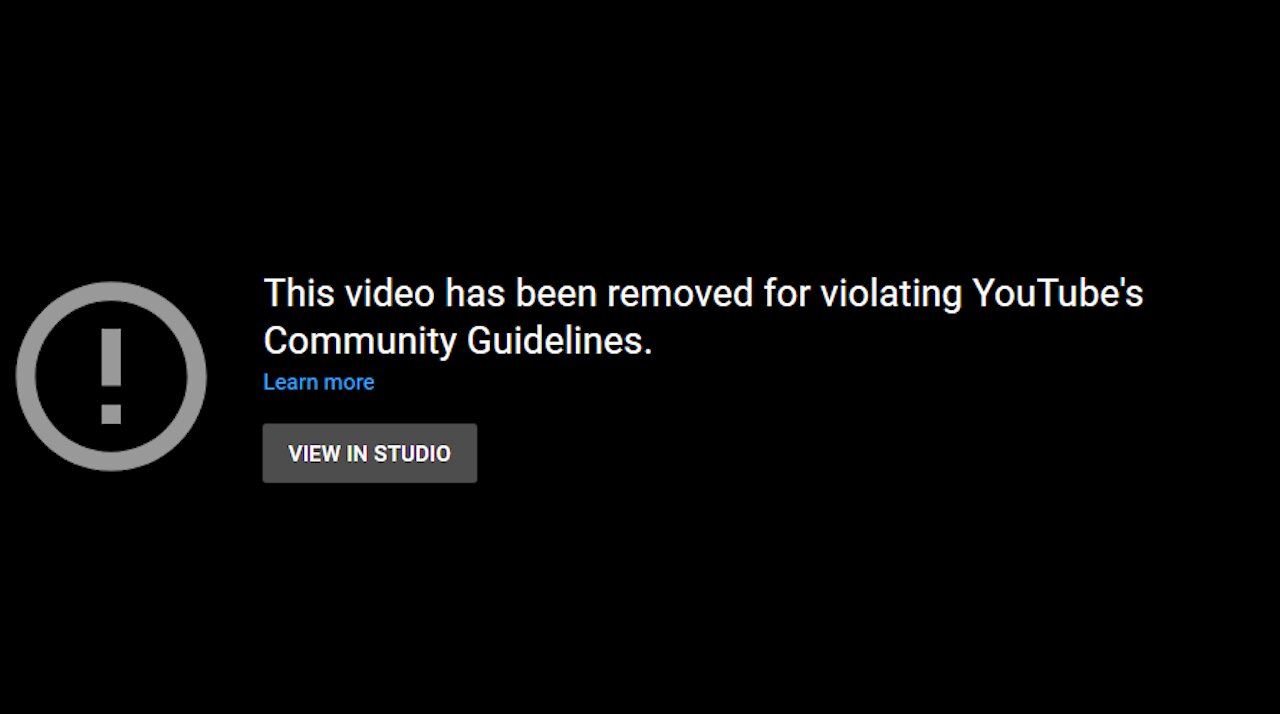 The Fear in Obama's Voice and YT Pulls it Down