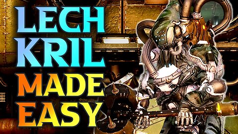 Warframe How To Beat LT LECH KRIL Guide - Excalibur Warframe Location