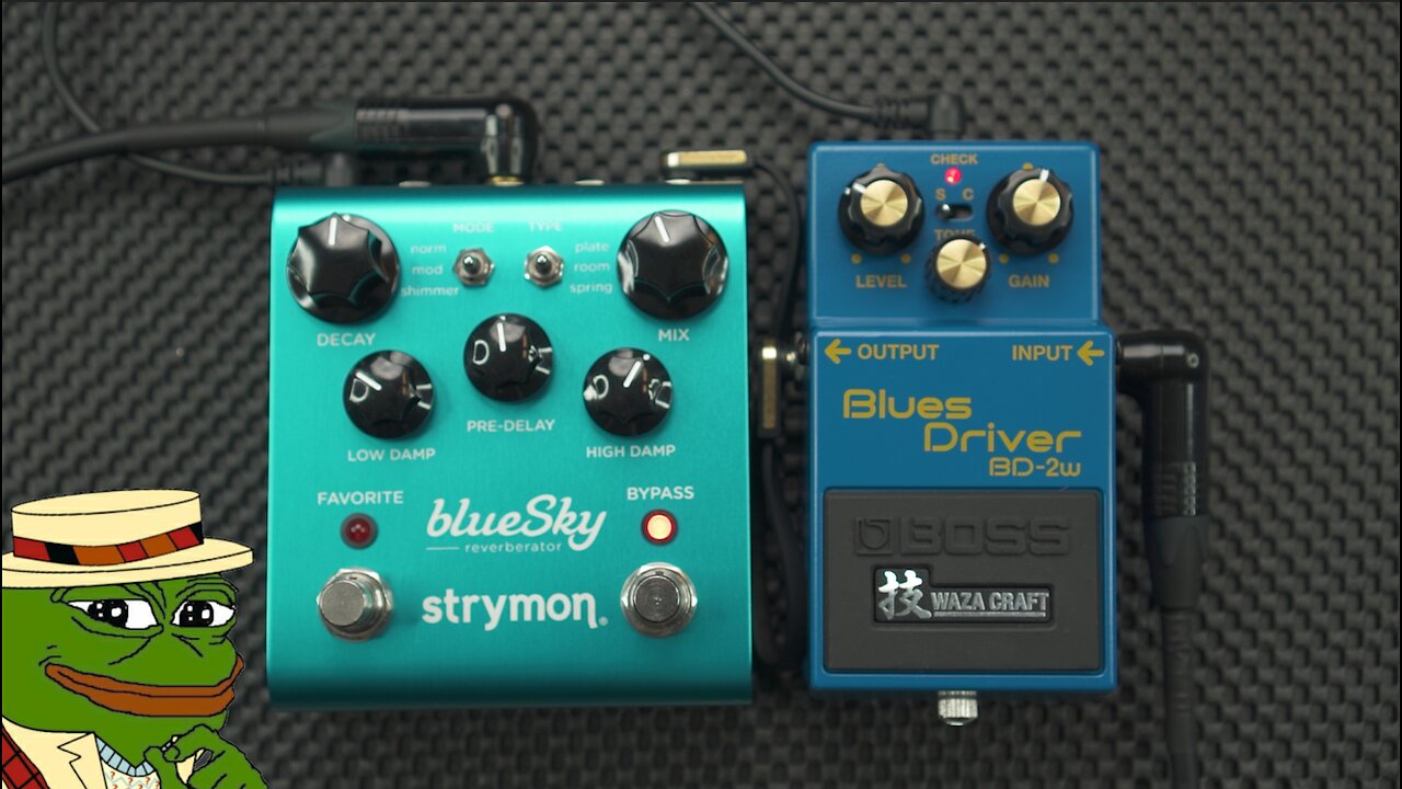 BOSS Blues Driver + Strymon blueSky