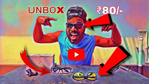 UNBOXING 80 RUPEES SUN GLASS. U WONT BELIVE THIS💥💥💥80 രൂപക്ക് കിട്ടിയ അടിപൊളി ഐറ്റം