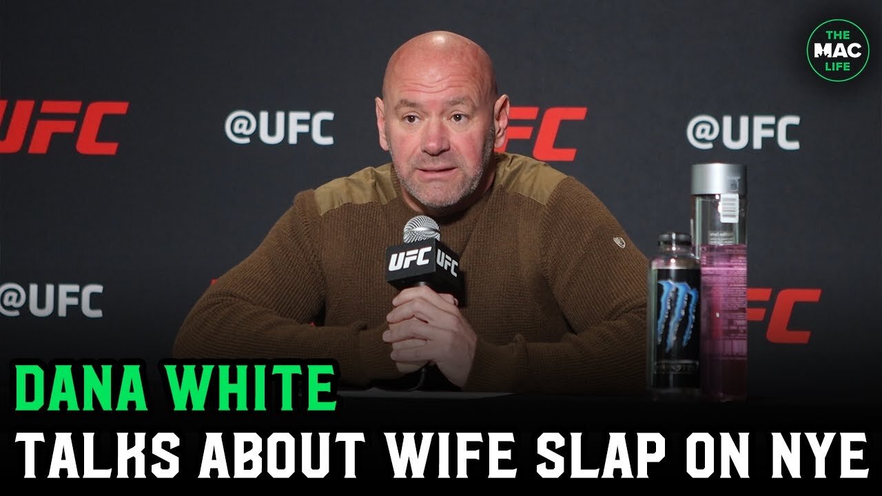 Dana White on NYE wife slap : My punishment is this label for the rest of my life