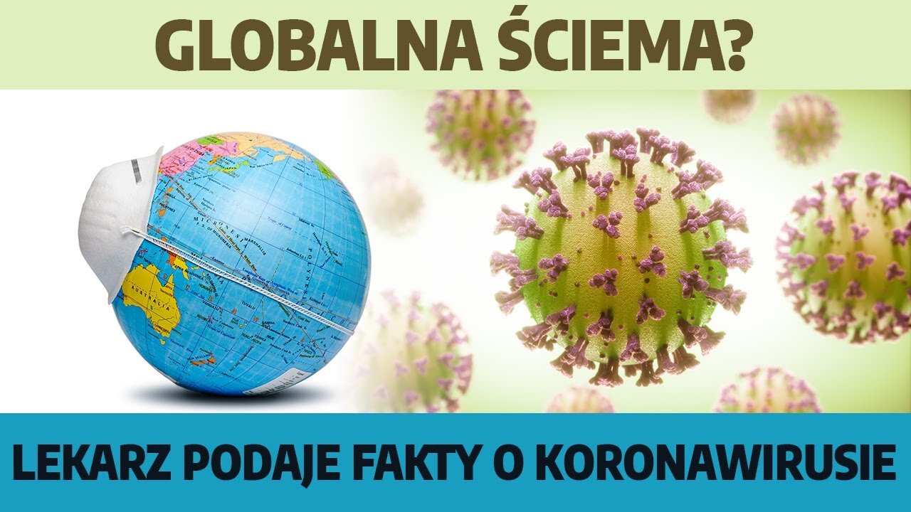 Polski lekarz pracujący w Niemczech obala kłamstwa o pandemii i koronawirusie! | lek. Piotr Rubas