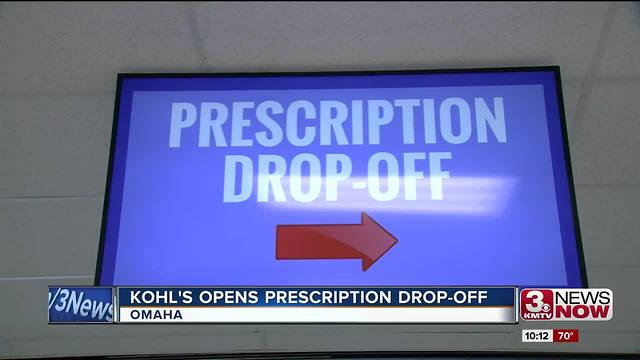 Kohl's opens prescription drop-off