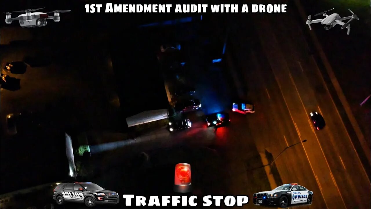 1st Amendment Audit drone footage cop watch