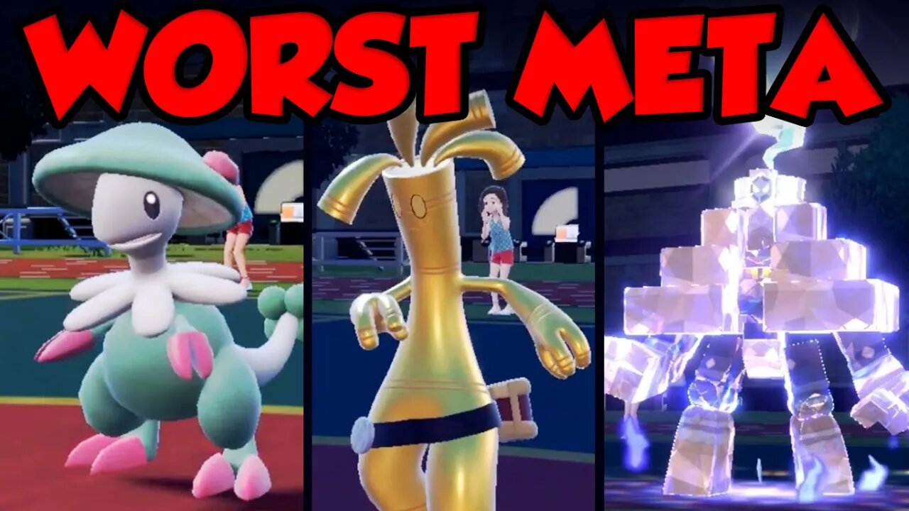 THE WORST META IN THE HISTORY OF POKEMON! Ranked Pokemon Scarlet and Violet Wifi Battles!