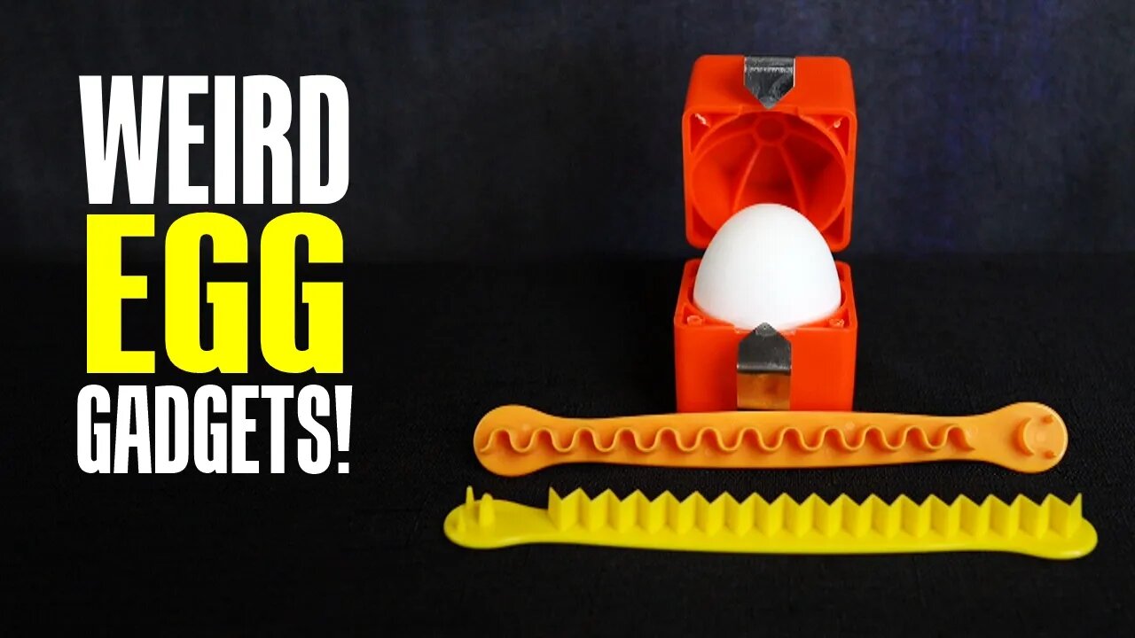 From Cracking to Cutting: 4 Egg Gadgets Tested! 🥚