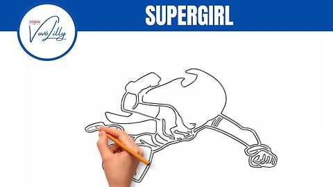 COMO DESENHAR | SUPER GIRL | PASSO A PASSO. MUITO FÁCIL