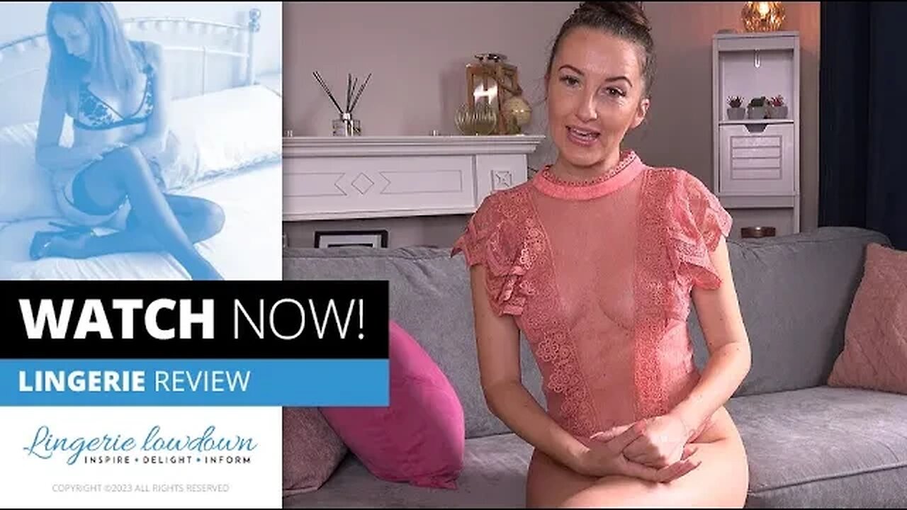 Sophia Smith : Fashion Nova Viviene lace bodysuit [PREVIEW]