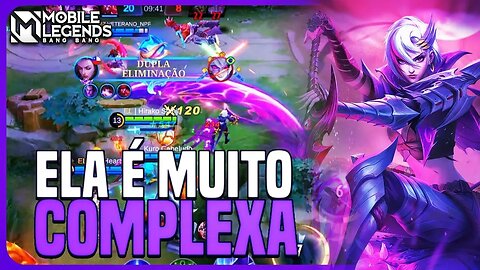 ESSA HEROÍNA É SUPER DIFÍCIL E EU TO JOGANDO MUITO COM ELA | BENEDETTA | MLBB