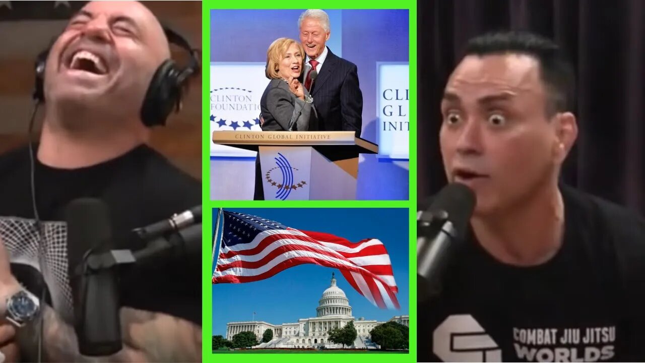 Eddie Bravo and Joe Rogan on the Clinton Foundation | The way we are being INDOCTRINATED is GENIUS‼️