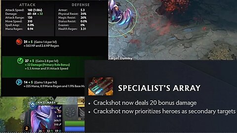 "+32 Damage on Melee Heroes" Gorgc Checks Specialist's Array Bug |Dota 2