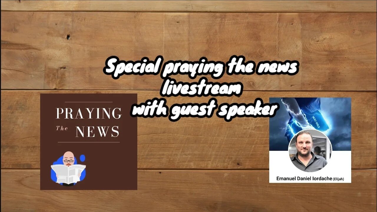 Special Live Stream....( Come Holy Spirit.)