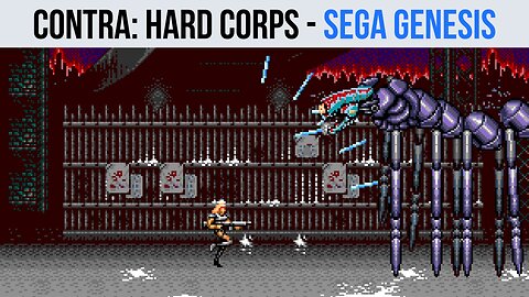 Contra: Hard Corps - Sega Genesis